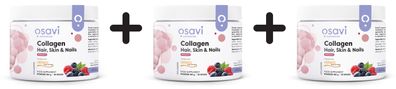 3 x Collagen Peptides - Hair, Skin & Nails (Wild Berry) - 150g