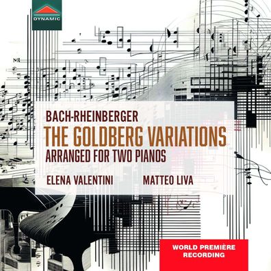 Johann Sebastian Bach (1685-1750): Goldberg-Variationen BWV 988 für 2 Klaviere - ...
