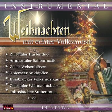 Various Artists: Weihnachten MIT ECHTER Volksmu - - (CD / W)