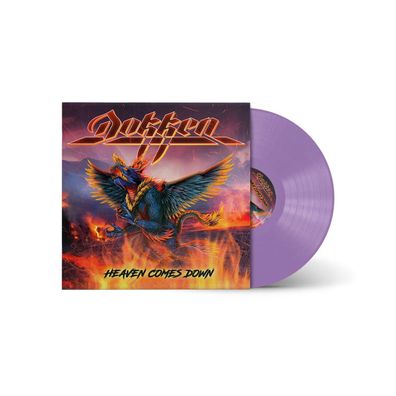 Dokken: Heaven Comes Down (Indie Retail Edition) (Lilac Vinyl) - - (LP / H)