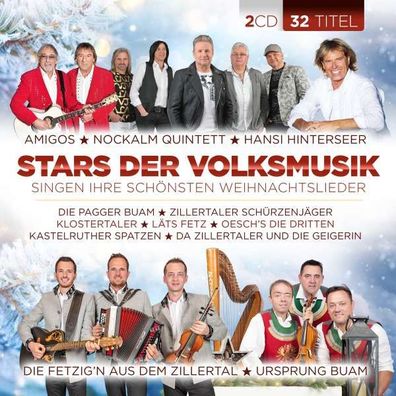 Various Artists: Stars der Volksmusik singen ihre schönsten Weihnachtslieder - ...