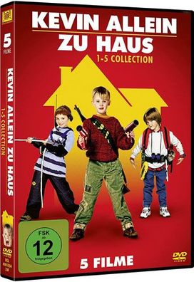 Kevin - Allein zu Haus BOX (DVD) Teil 1-5 - Disney - (DVD Video / Komödie)