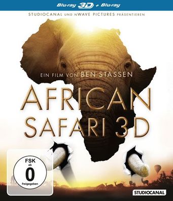 African Safari (BR) 3D/2D - Studiocanal 0504189.1 - (Blu-ray Video / Dokumentation)