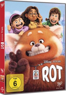 Rot (DVD) PIXAR, Turning Red - Disney - (DVD Video / Animation)