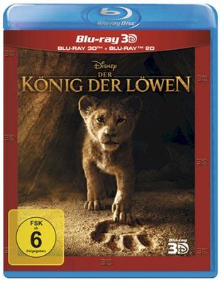 König der Löwen (BR) 3D Real-Film 2019 Min: 118/ DD5.1/ WS 3D&2D * ersetzt LE - Dis
