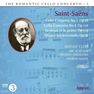 Camille Saint-Saens (1835-1921): Cellokonzerte Nr.1 & 2 - Hyperion - (CD / Titel: A