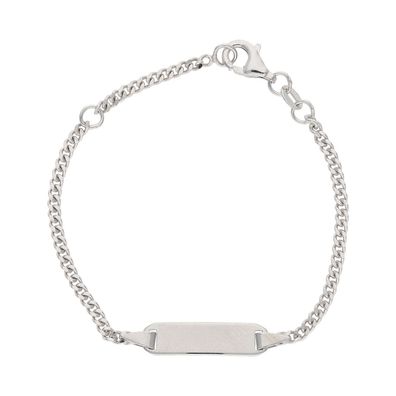 JuwelmaLux ID- Armband 925/000 Sterling Silber JL18-03-0392 - Länge: 14 cm