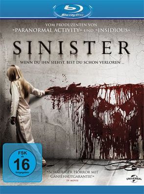 Sinister (BR) Min: 114/ DD5.1/ WS - Universal Picture 8295218 - (Blu-ray Video / ...