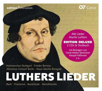 Samuel Scheidt (1587-1654): Luthers Lieder - Carus 4009350834699 - (CD / Titel: H-Z)