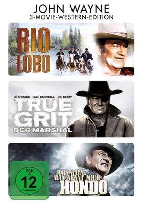 John Wayne: 3-Movie-Western-Edition - Paramount Home Entertainment 8459161 - (DVD ...