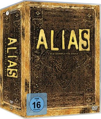 Alias BOX (DVD) 29Disc Komplettbox Staffel 1-5, Neuauflage - Disney - (DVD Video /