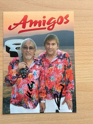 die Amigos Autogrammkarte original signiert #7911