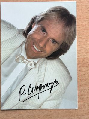 Richard Clayderman Autogrammkarte original signiert #7929