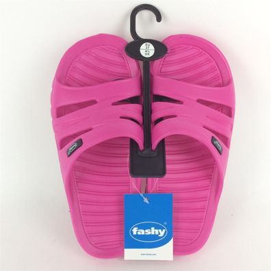 fashy Damen Badepantolette pink - EU-Schuhgröße: 41