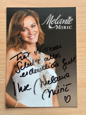 Melanie Miric Autogrammkarte original signiert #7910