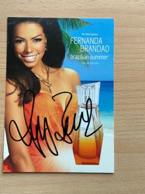 Fernando Brandao Autogrammkarte original signiert #7944