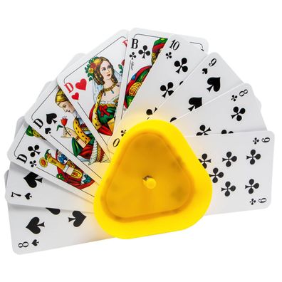Spielkartenhalter Kartenhalter für bis zu 35 Spielkarten für Kinder, Erwachsene