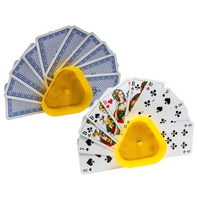 2er Set Spielkartenhalter Kartenhalter für je bis zu 35 Spielkarten Kartenspiele