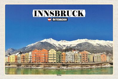 Top-Schild mit Kordel, versch. Größen, Innsbruck, Österreich, Hötting, neu & ovp