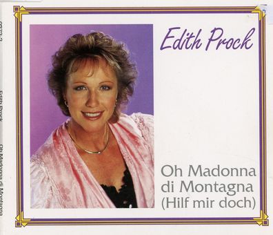 Maxi CD Cover Edith Prock - Oh Madonna di Montagna