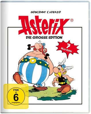 Asterix: Die Große Asterix Edition (BR) * Neu 7 Disc, Digital Remastered - Studioc...