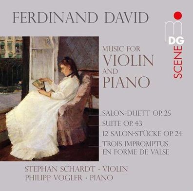 Werke für Violine & Klavier: Ferdinand David (1810-1873) - MDG - (Classic / SACD)