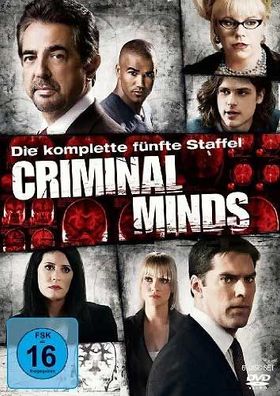 Criminal Minds - Staffel #5 (DVD) 6DVDs Min: 932/ DD5.1/ WS - Disney BGA0080404 - ...