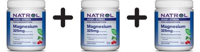 3 x High Absorption Magnesium, 325mg (Cherry) - 477g