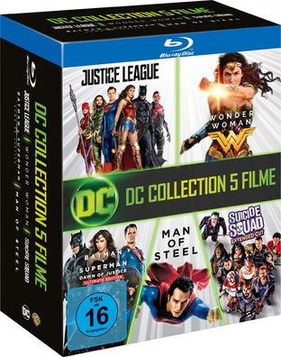 DC 5-Film-Collection (BR) 7Disc 5 Filme - WARNER HOME - (Blu-ray Video / Action)
