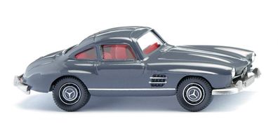 Wiking H0 1/87 023002 MB 300 SL Coupé - eisengrau - NEU