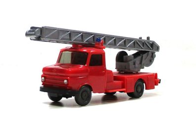 Modellauto H0 LKW (3) Wiking Opel Blitz Leiterwagen Feuerwehr
