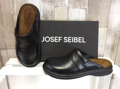 Josef Seibel Herren Clog schwarz - EU-Schuhgröße: 45