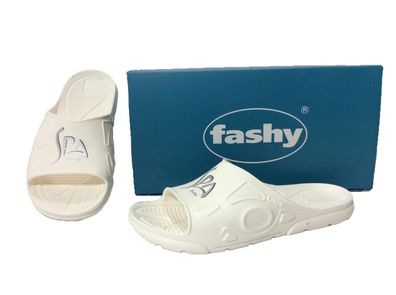 fashy Wellness-Badepantolette Spa, weiß - EU-Schuhgröße: 40