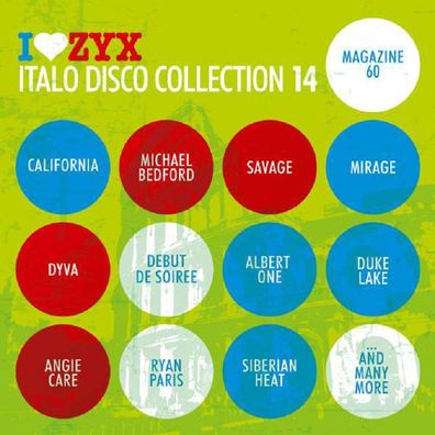 Italo Disco Collection 14 - zyx ZYX 82591-2 - (CD / I)
