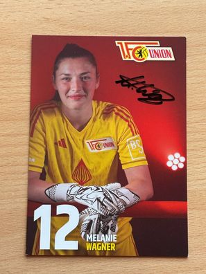Melanie Wagner 1. FC Union Berlin 2023-24 Autogrammkarte original signiert #8068