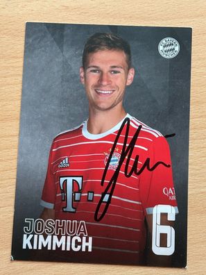 Joshua Kimmich FC Bayern München Autogrammkarte original signiert #8096