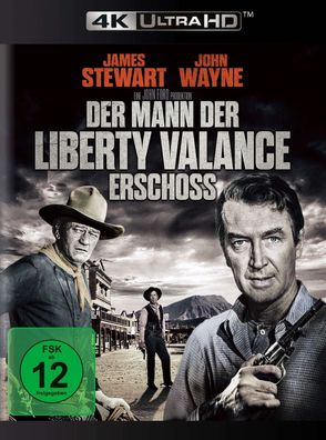Der Mann, der Liberty Valance erschoss 4K Ultra HD Blu-ray + Blu-ray John Wayne