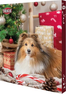 Trixie 9268 Adventskalender Hunde Weihnachtskalender 2024 Leckerlies 240 g