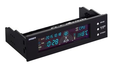 sempre SE-MP-5FC3-BL 3x Lüftersteuerung mit LCD Display
