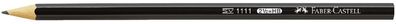 Faber-Castell 111100 Bleistift 1111 - HB, schwarz