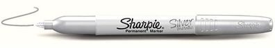 Sharpie 1891063 Permanent-Marker FINE Metallic silber