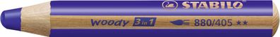 Stabilo® 880/405 Multitalent-Stift woody 3 in 1 ultramarinblau