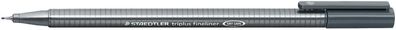 Staedtler® 334-8 Feinschreiber triplus® 0,3 mm grau(P)