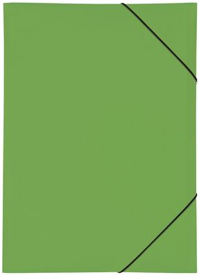Pagna® 21638-05 Gummizugmappe A3 grün PP 3 Einschlagklappen