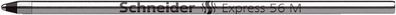Schneider SN7201 Kugelschreibermine Express 56 - M, schwarz (dokumentenecht)