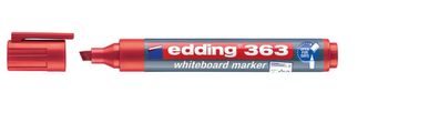 edding 363-002 10x Whiteboard-Marker rot 1,0 - 5,0 mm