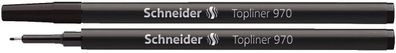 Schneider SN9701 Fineliner-Mine Topliner 970 schwarz 0,4 mm passend für Topliner 911