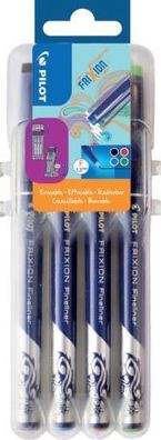 Pilot SW-FF-S4 4170S4 Fineliner FriXion - 0,45 mm, 4 Farben sortiert(P)