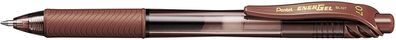 Pentel BL107-EX Pentel Liquid Gel-Tintenroller EnerGel-X braun