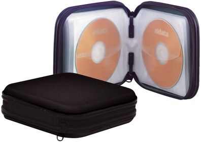 Q-Connect® KF02204 CD-Wallet - für 24 CDs/ DVDs